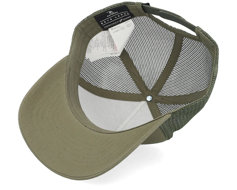 Rip Curl - Kids Search Icon Trucker Hat | Olive
