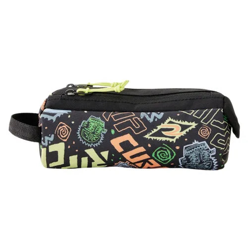 Rip Curl - Kids Pencil Case | Black/Multicoloured
