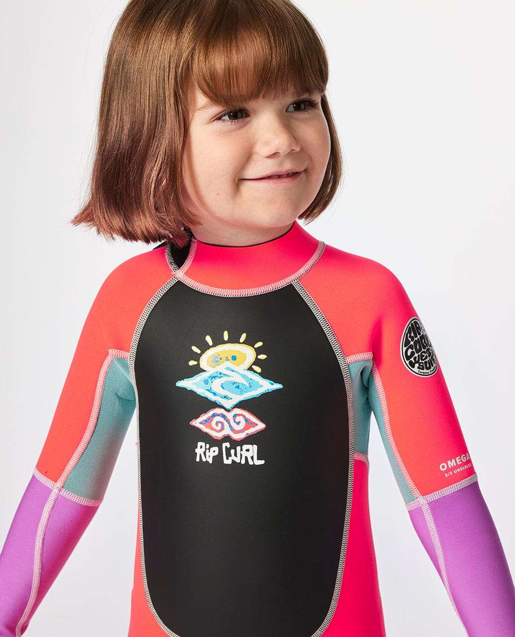 Rip Curl Groms Omega BZ | Hot Pink