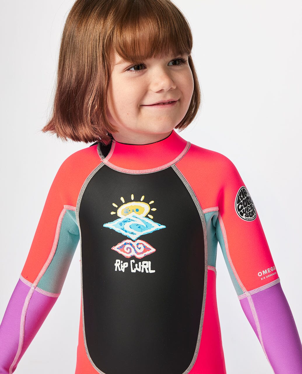 Rip Curl Groms Omega BZ | Hot Pink