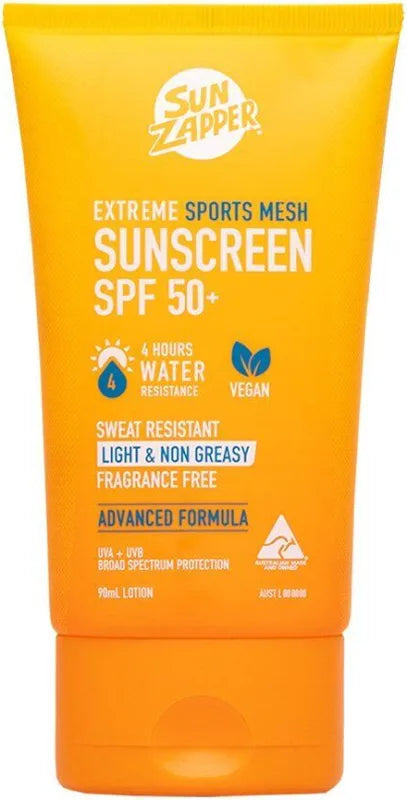 Sun Zapper Extreme Sports Mesh Sunscreen SPF 50 +