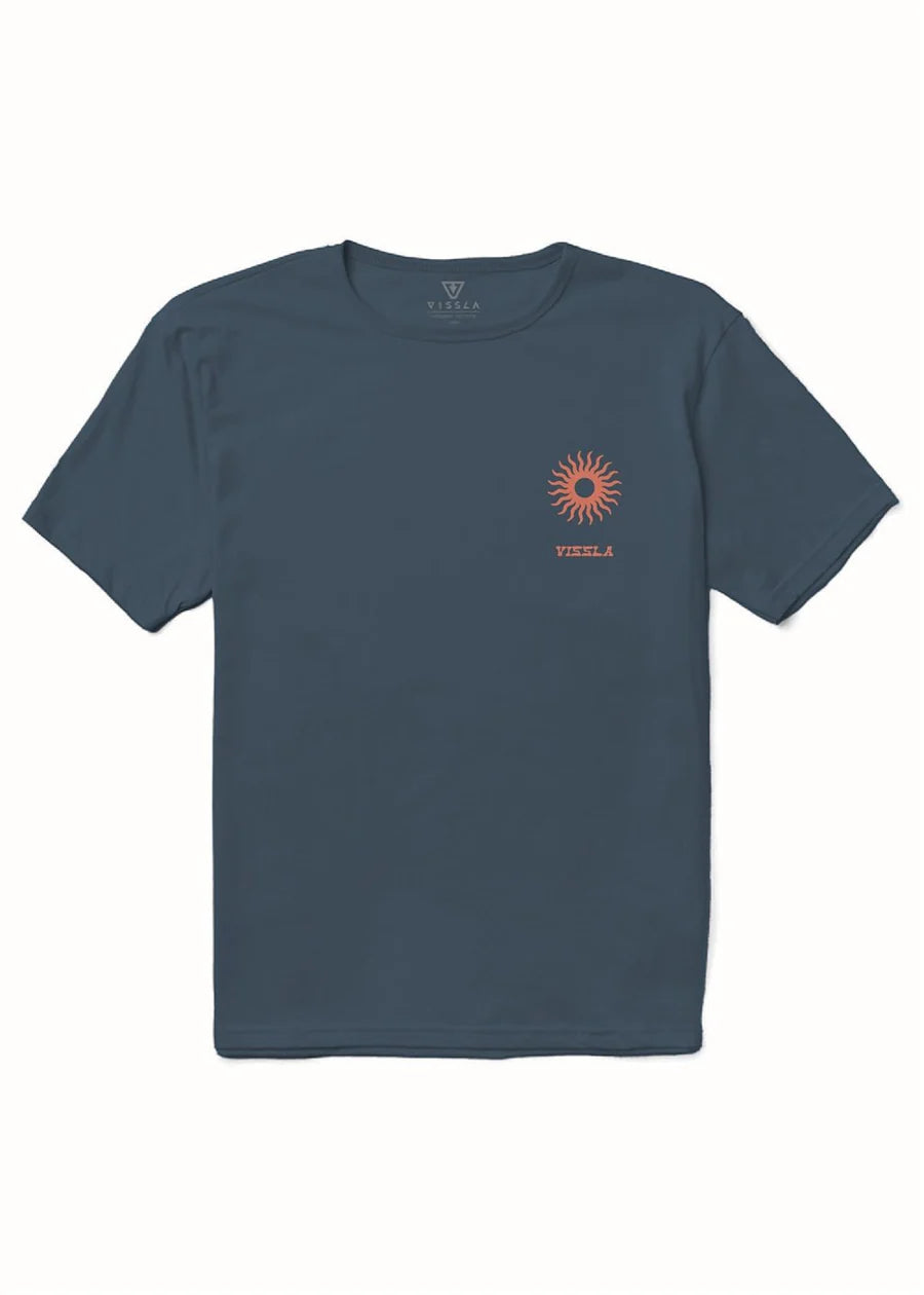 Vissla - Hula Hands Organic Tee | Dark denim