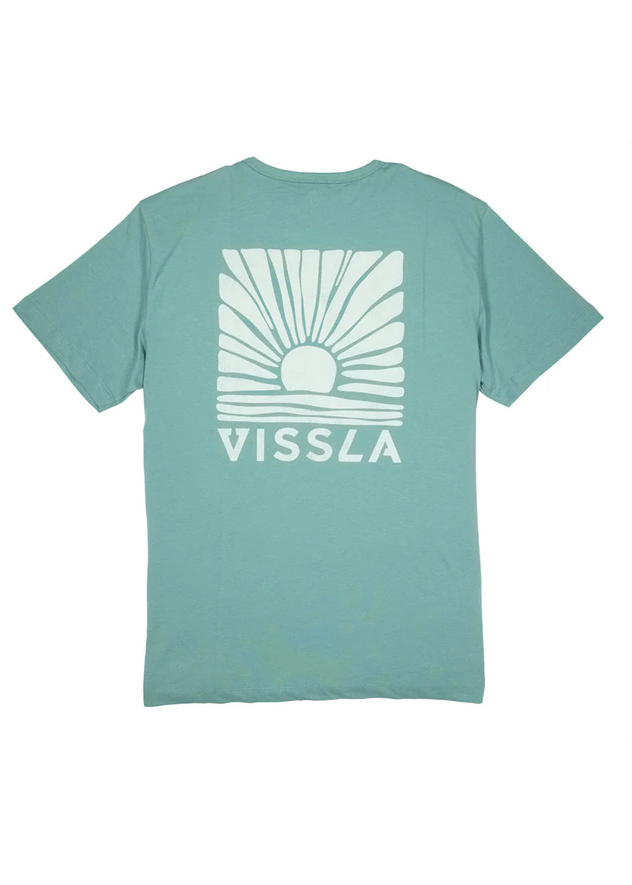 Vissla - Low Sun Tee | Smokey Jade
