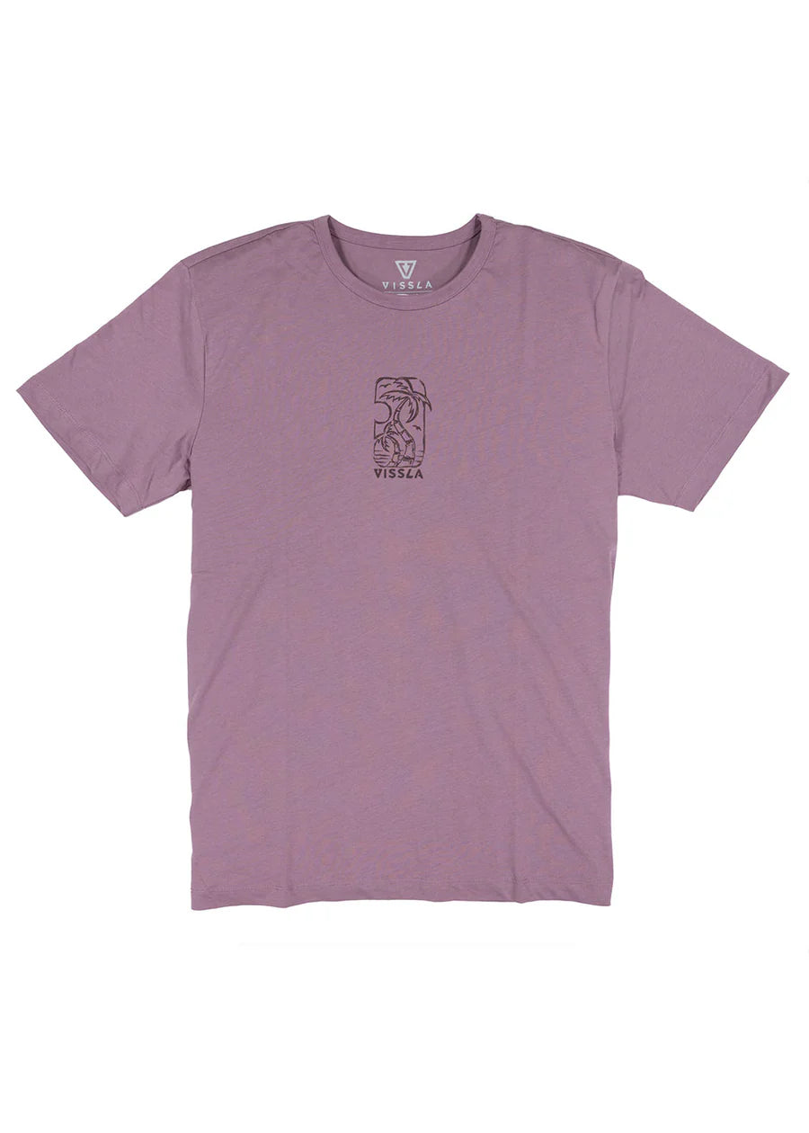 Vissla - Solo Sesh Tee | Plum