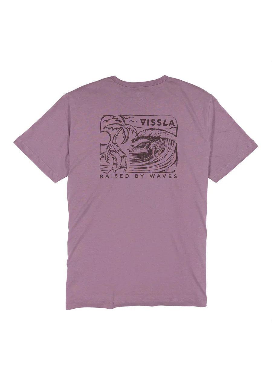 Vissla - Solo Sesh Tee | Plum
