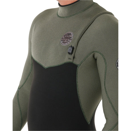 Rip Curl - Flash Bomb 5/3 Chest Zip Wetsuit | Black