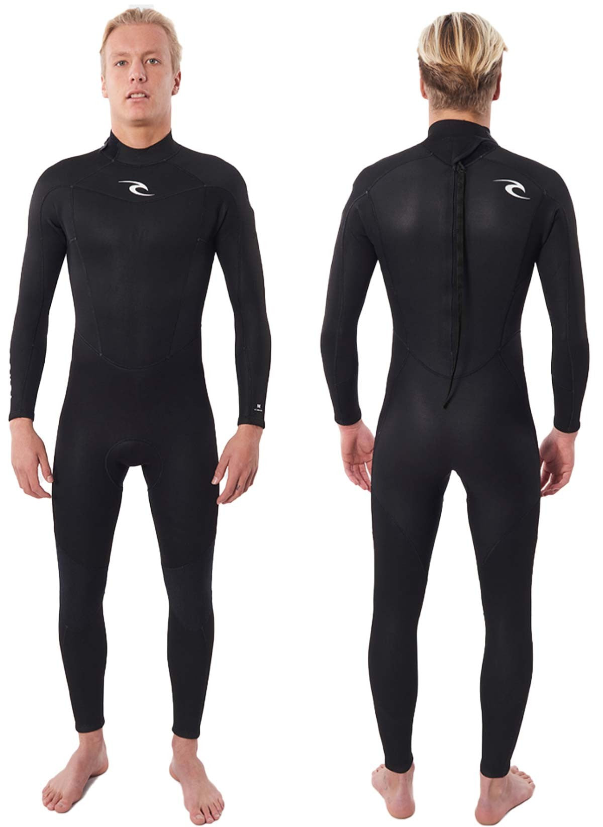 Rip Curl - FreeLite 4/3 Back Zip Wetsuit | Black