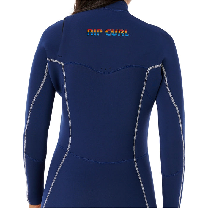 Rip Curl Women’s- Dawn Patrol Pro 4/3 Chest Zip Wetsuit | Navy