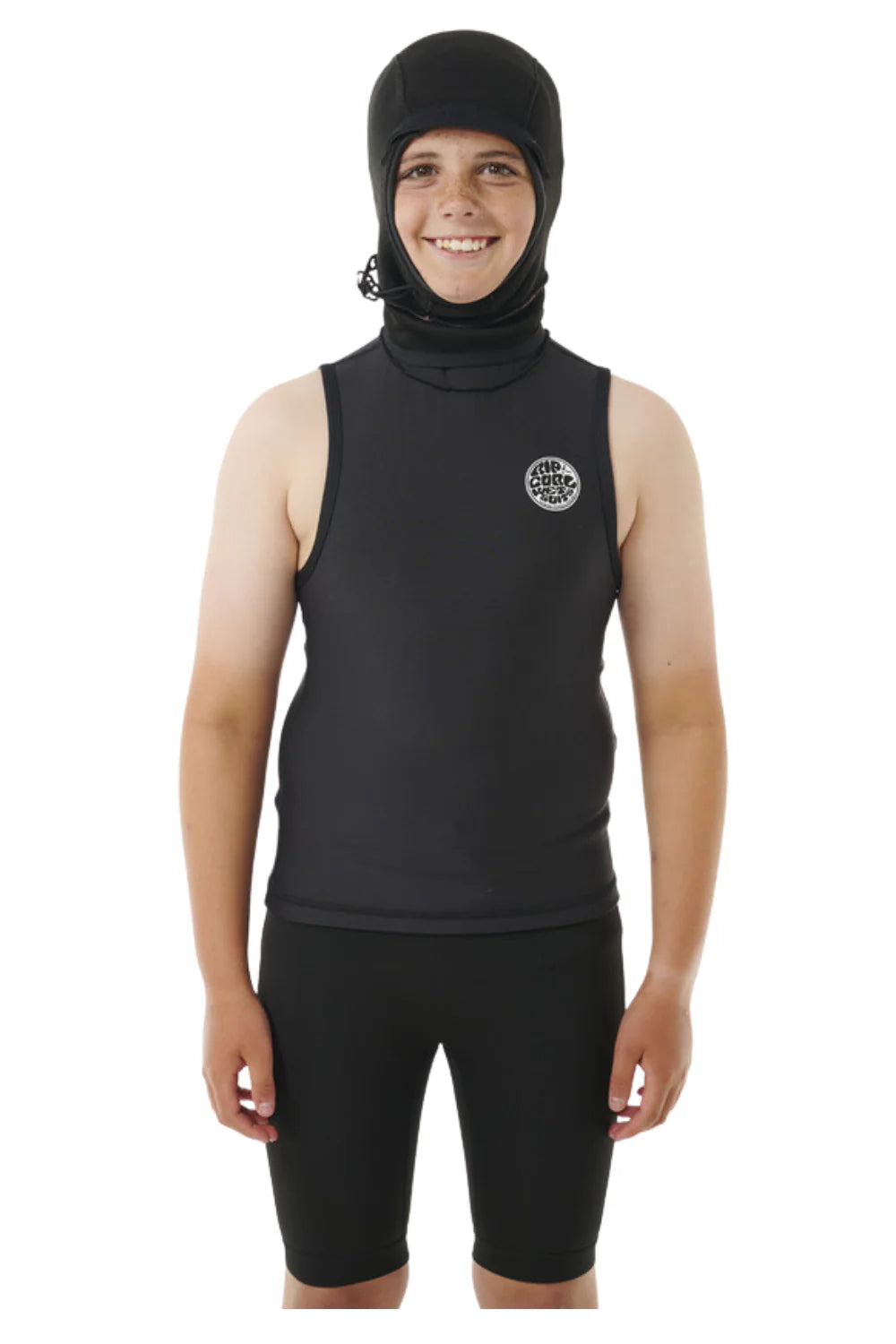 Rip Curl - Kids Flashbomb Polypro Hood Vest | Black