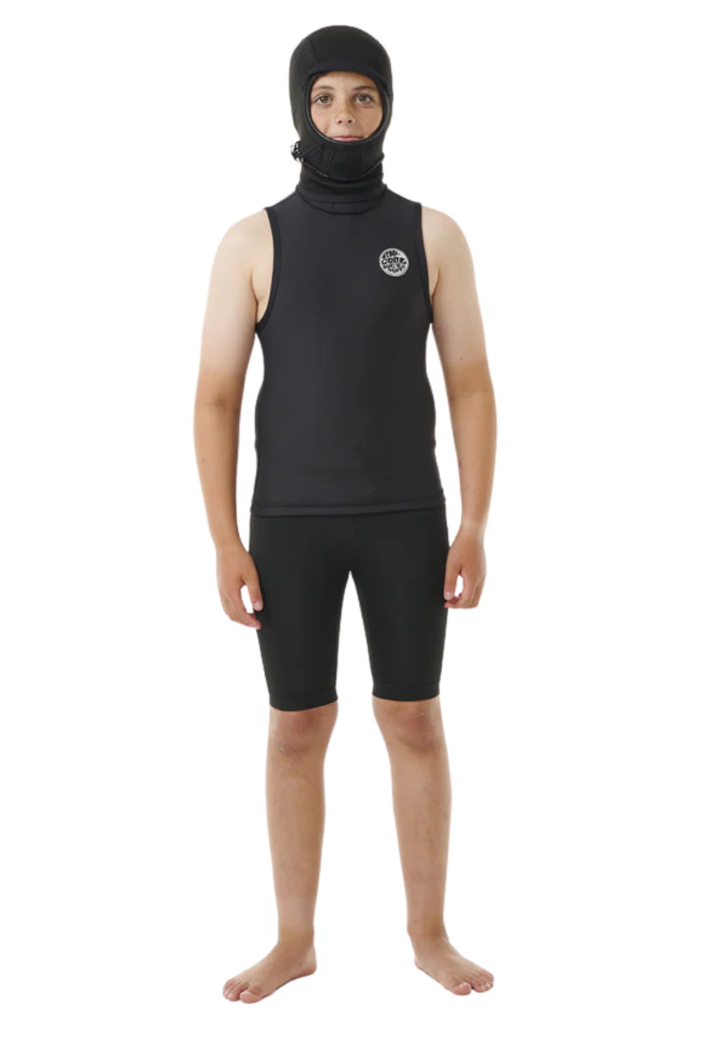 Rip Curl - Kids Flashbomb Polypro Hood Vest | Black