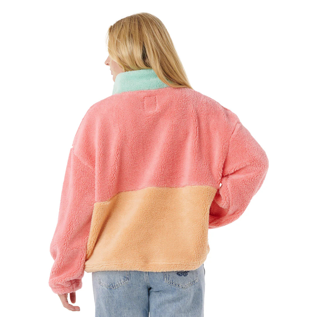 Rip Curl - Block Party Polar Fleece | Pink