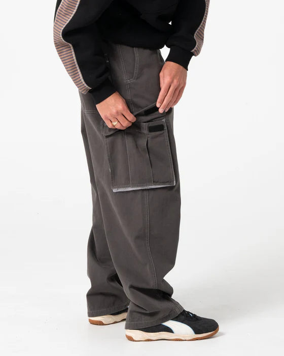 Rusty - Kickya Elastic Cargo Pant | Steel