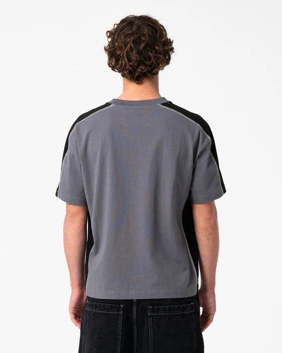Rusty- Hit Up Short Sleeve Tee | Steel