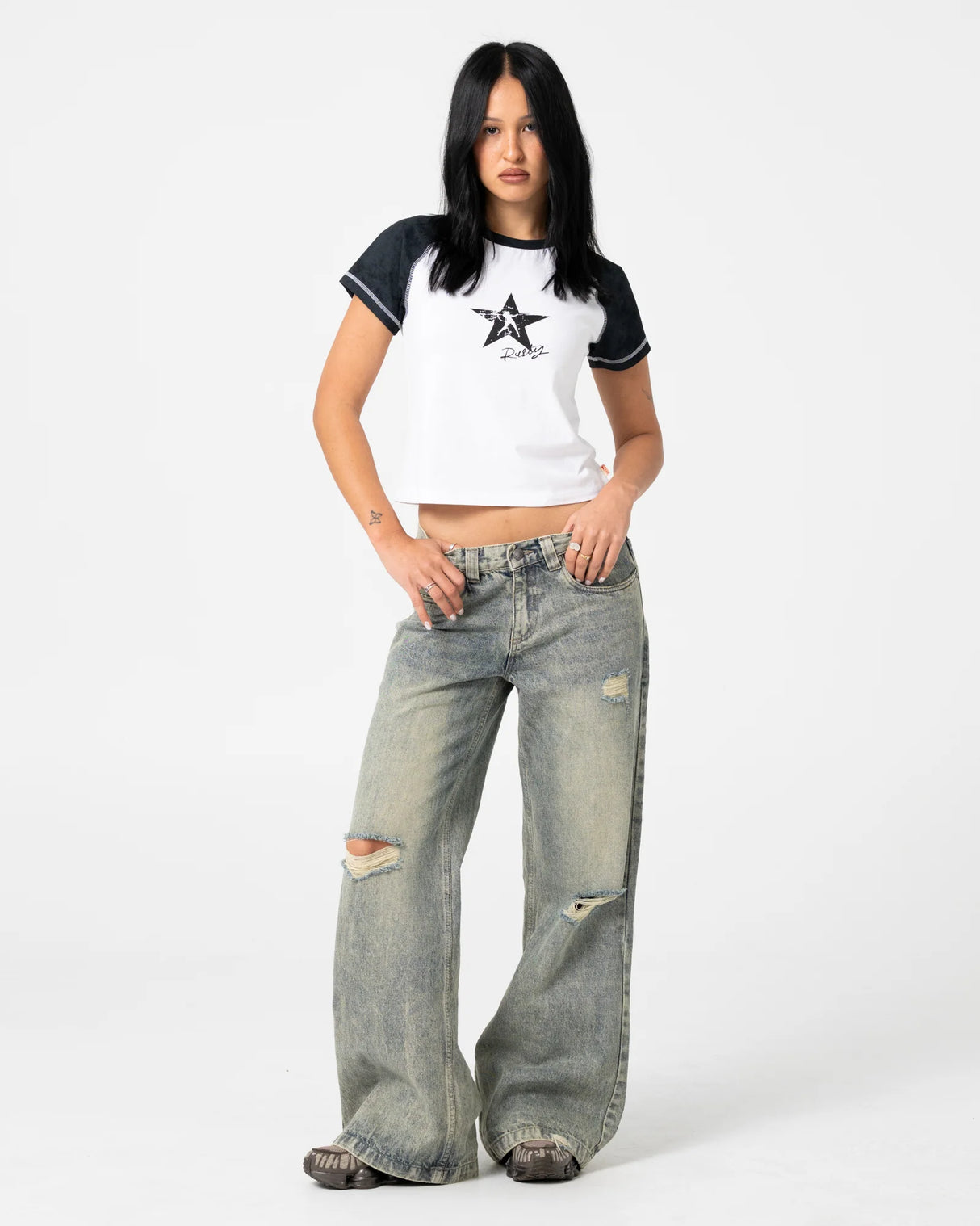 Rusty- DIY Wendy Wide Low Rise Jean | Dirty Dawg