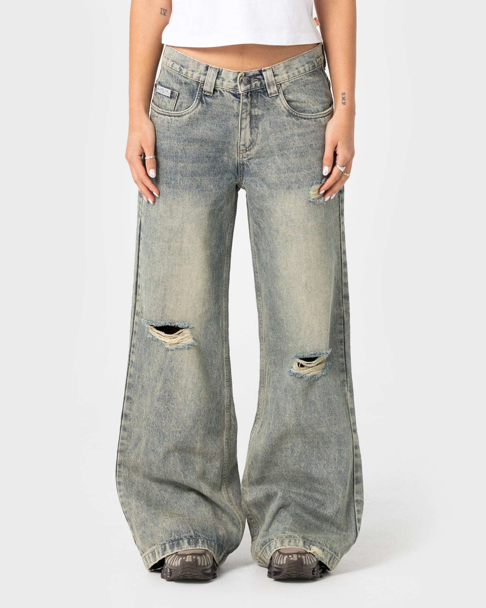 Rusty- DIY Wendy Wide Low Rise Jean | Dirty Dawg