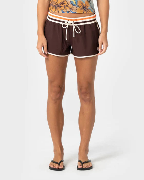 Rusty- La Cabana Shorty Boardshorts | Java