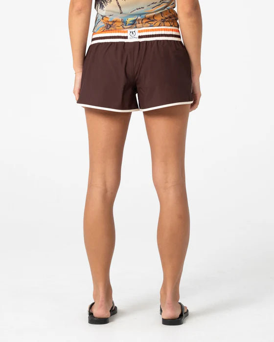 Rusty- La Cabana Shorty Boardshorts | Java