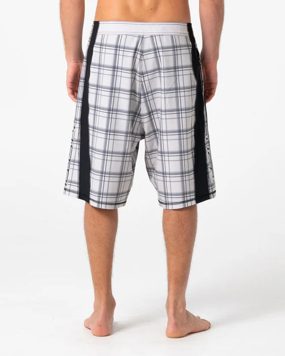 Rusty - Cyberpunk Fixed Waist Boardshort | Stone Grey