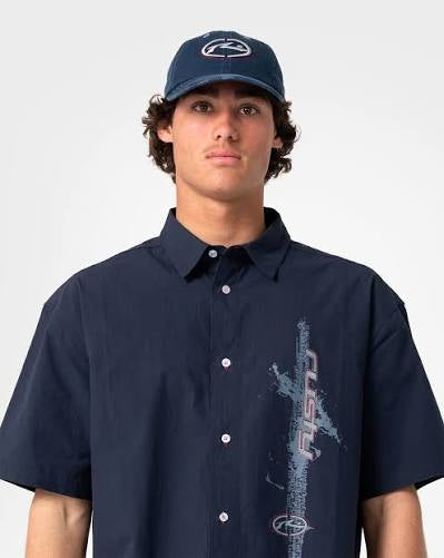 Rusty - Morning Glory 6 Panel Cap | Navy