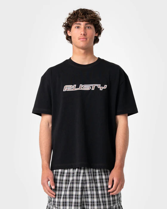 Rusty - Lay Low Short Sleeve Tee | Black