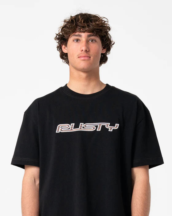 Rusty - Lay Low Short Sleeve Tee | Black