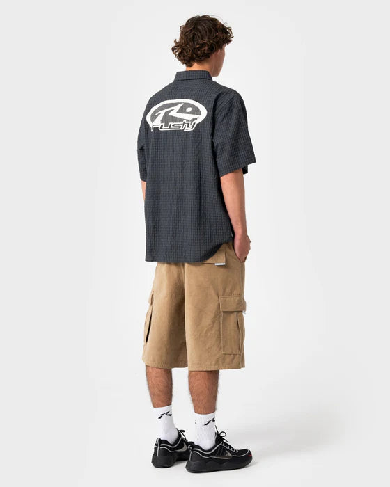 Rusty - Defender Short Sleeve Shirt |  Black