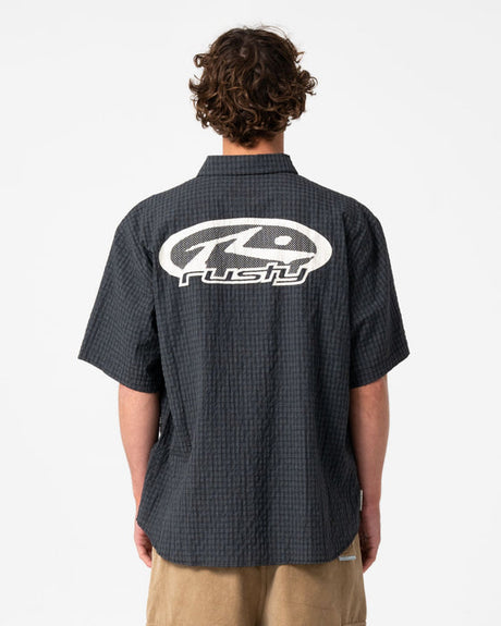 Rusty - Defender Short Sleeve Shirt |  Black