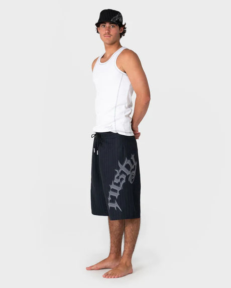 Rusty - Primal Riot Fixed Waist Boardshort | Black