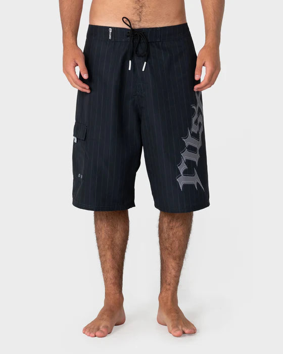Rusty - Primal Riot Fixed Waist Boardshort | Black