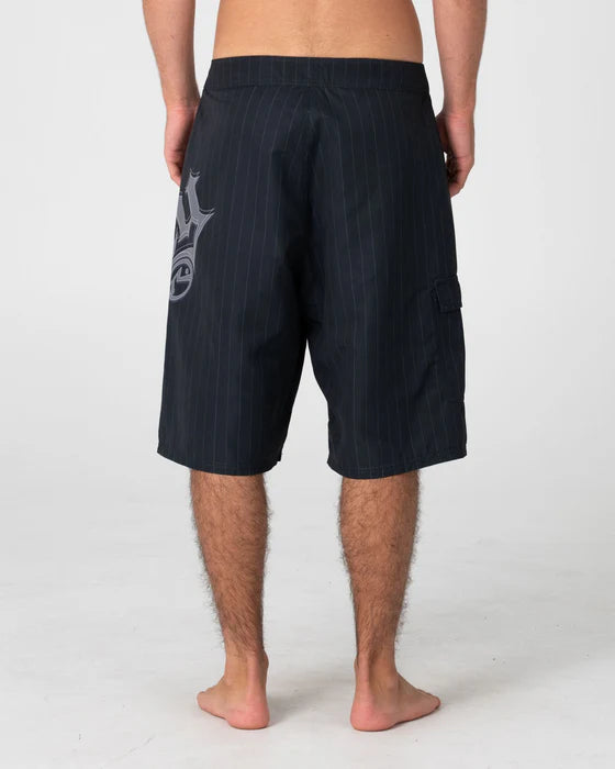 Rusty - Primal Riot Fixed Waist Boardshort | Black