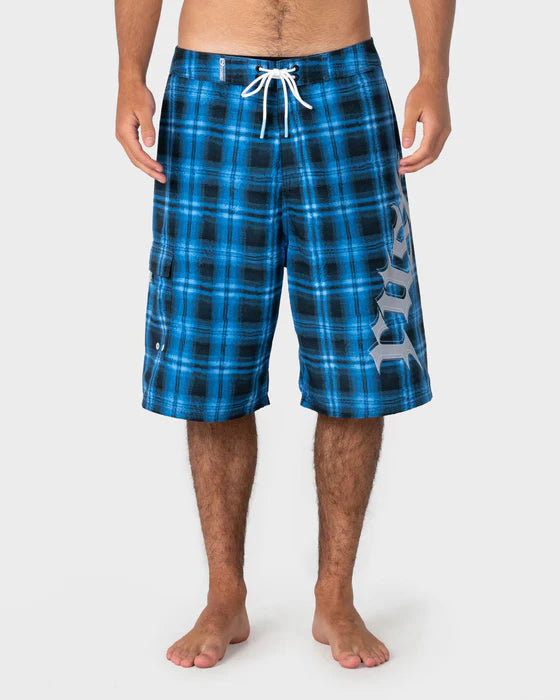 Rusty - Primal Riot Fixed Waist Boardshort | Navy Blue