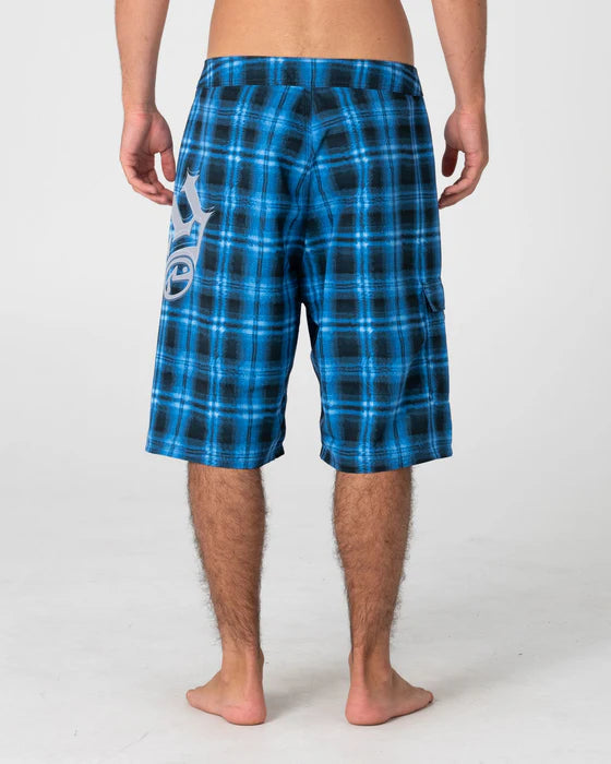 Rusty - Primal Riot Fixed Waist Boardshort | Navy Blue