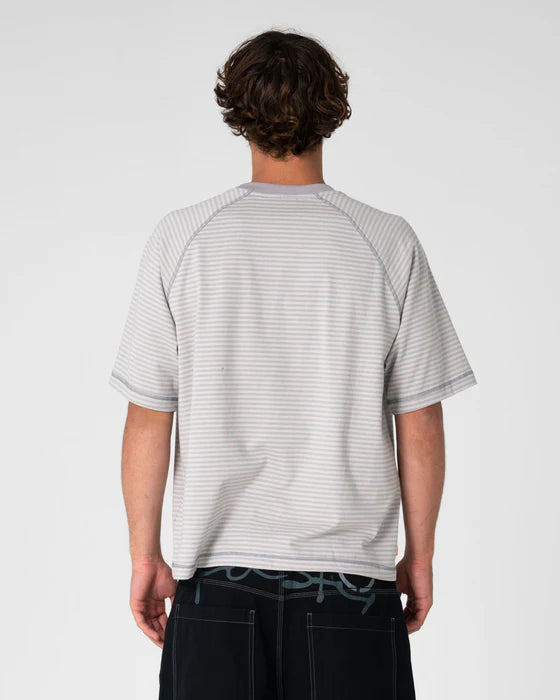Rusty - Riddle Me This Short Sleeve Tee | Stone Grey