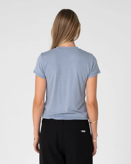 Rusty - Monty Hartlo Relaxed Baby T-Shirt | Stone Grey