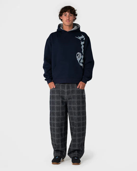 Rusty - Primal Confusion Hooded Fleece | Navy Blue