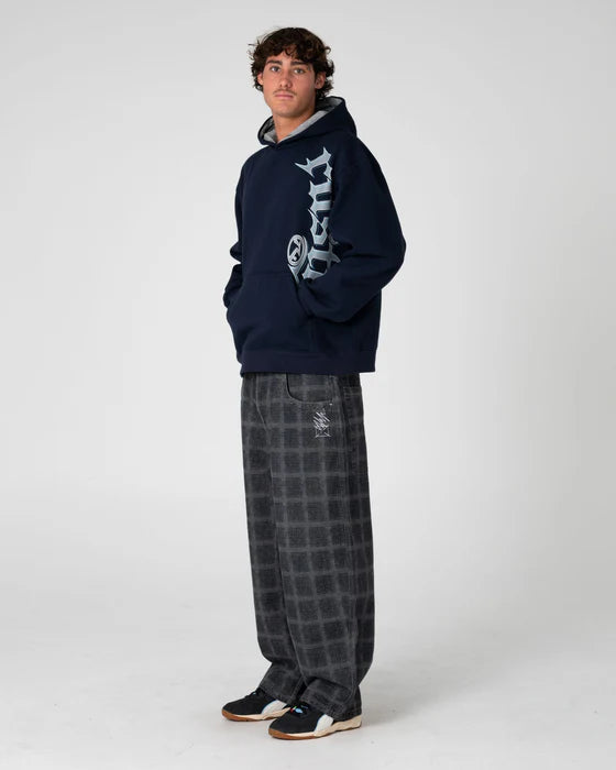 Rusty - Primal Confusion Hooded Fleece | Navy Blue