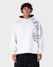 Rusty - Primal Confusion Hooded Fleece | Ecru Marle