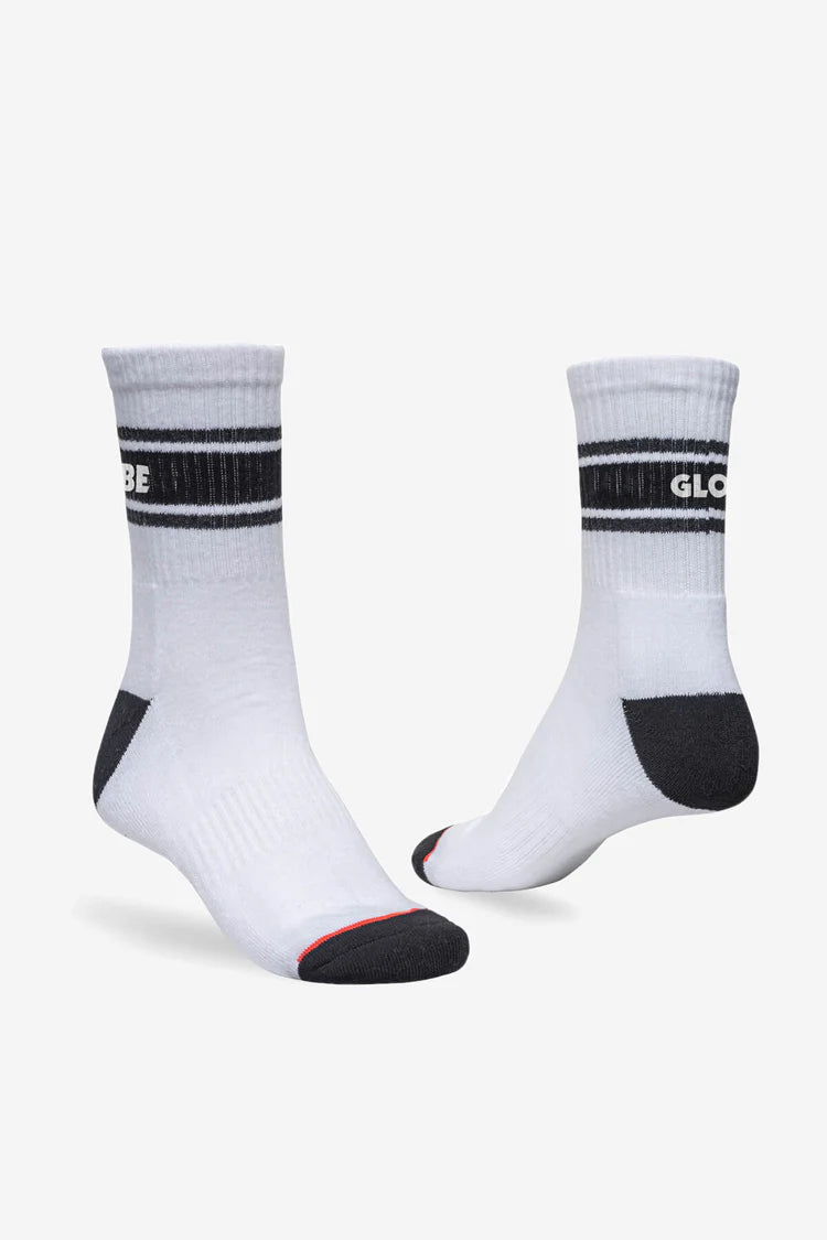 Globe - Triple Stripe Crew Socks Multi 5pk | Assorted