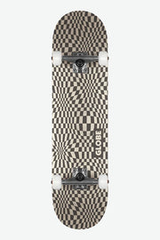 Globe - G0 Checked Out Complete Skateboard 8.0 | Black/Off White