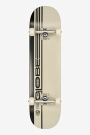 Globe - G0 Stripe Hard Complete Skateboard 8.0 | Black/Off White