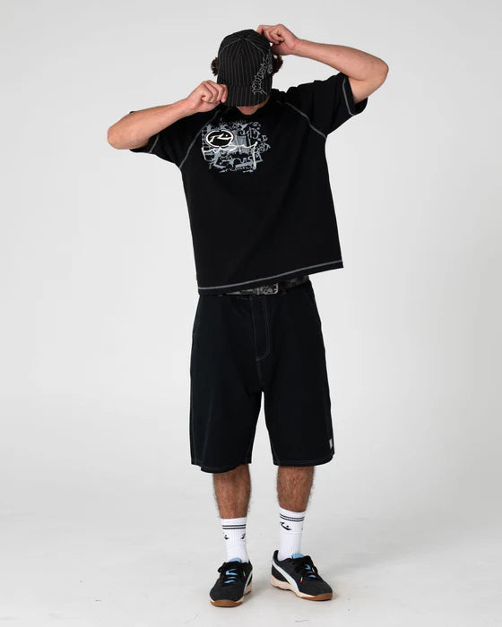Rusty - Riddle Me This Short Sleeve Tee | Black