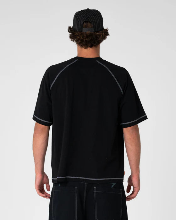 Rusty - Riddle Me This Short Sleeve Tee | Black