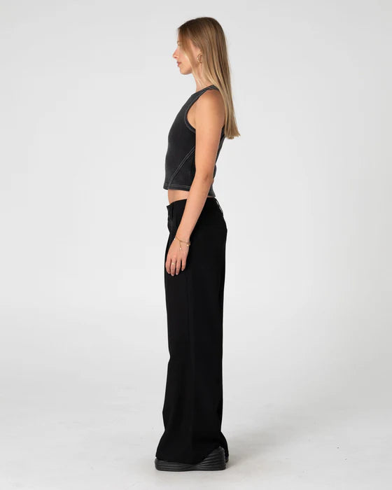Rusty - Beverley Low Rise Suit Pant | Black