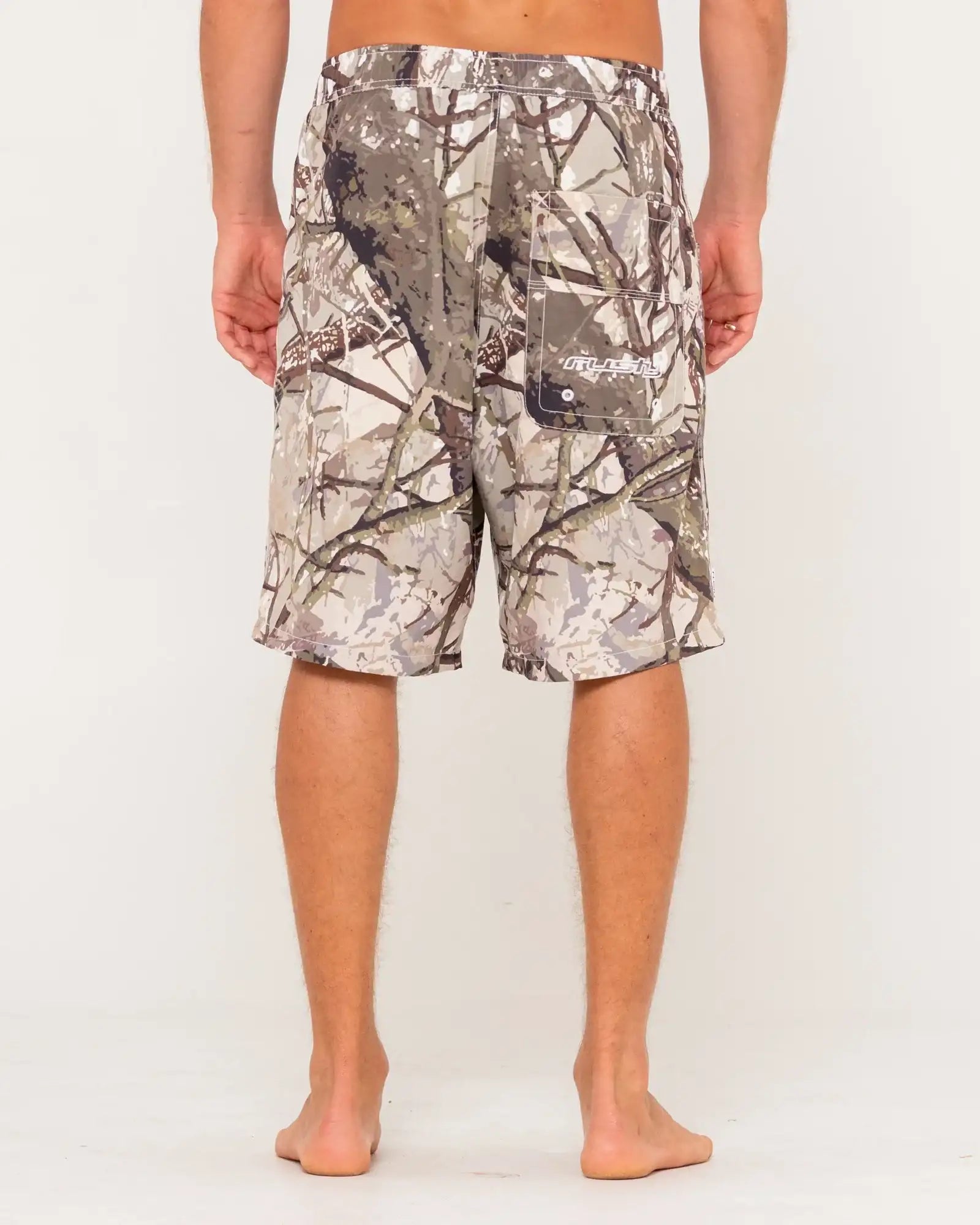 Rusty - Flip Rambo Elastic Waist Boardshort | Camo