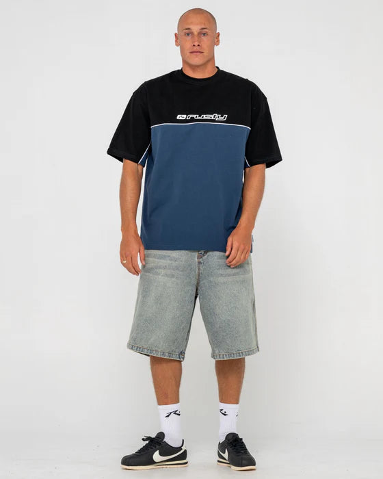 Rusty - Infinity Short Sleeve Tee | Chine Blue