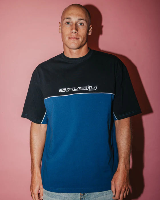 Rusty - Infinity Short Sleeve Tee | Chine Blue