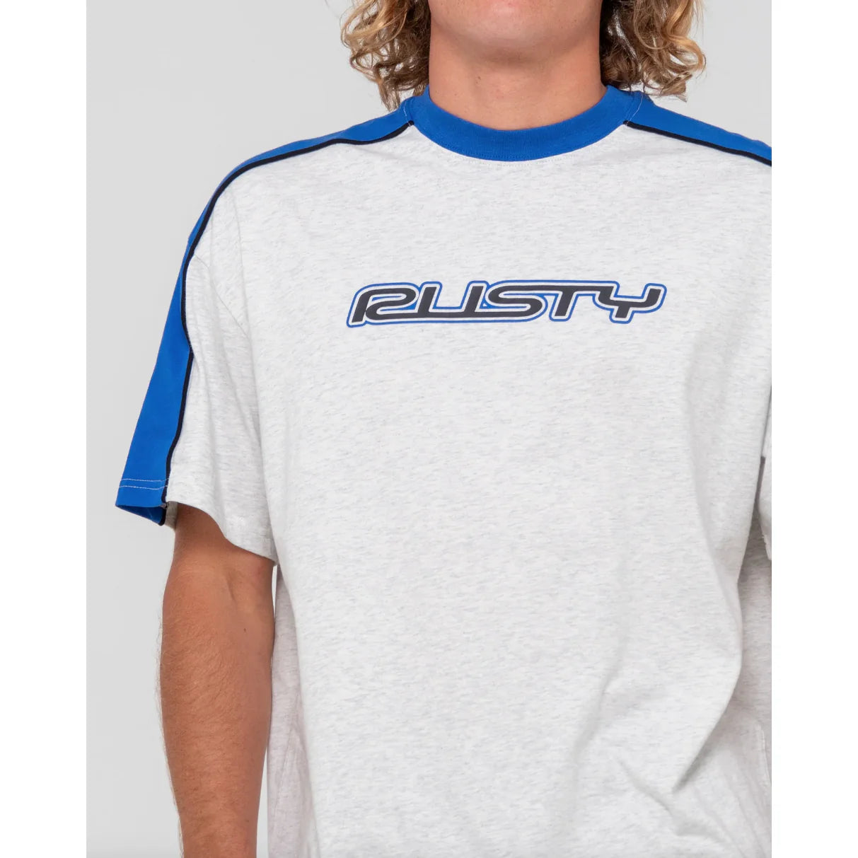 Rusty - Straight Shooter Short Sleeve Tee | Ecru Marle
