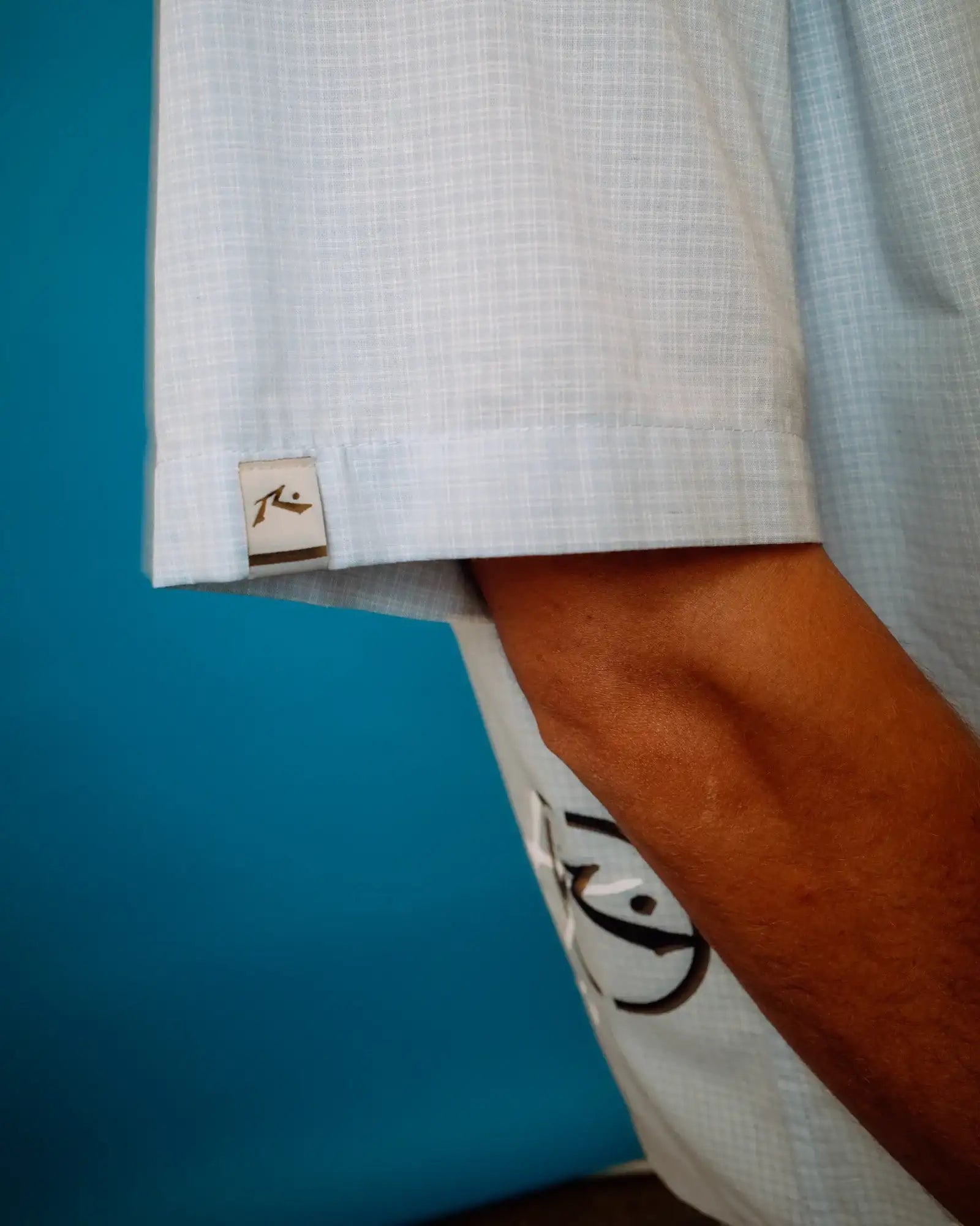 Rusty - Hoodus Check Short Sleeve Shirt |  Smoke Blue