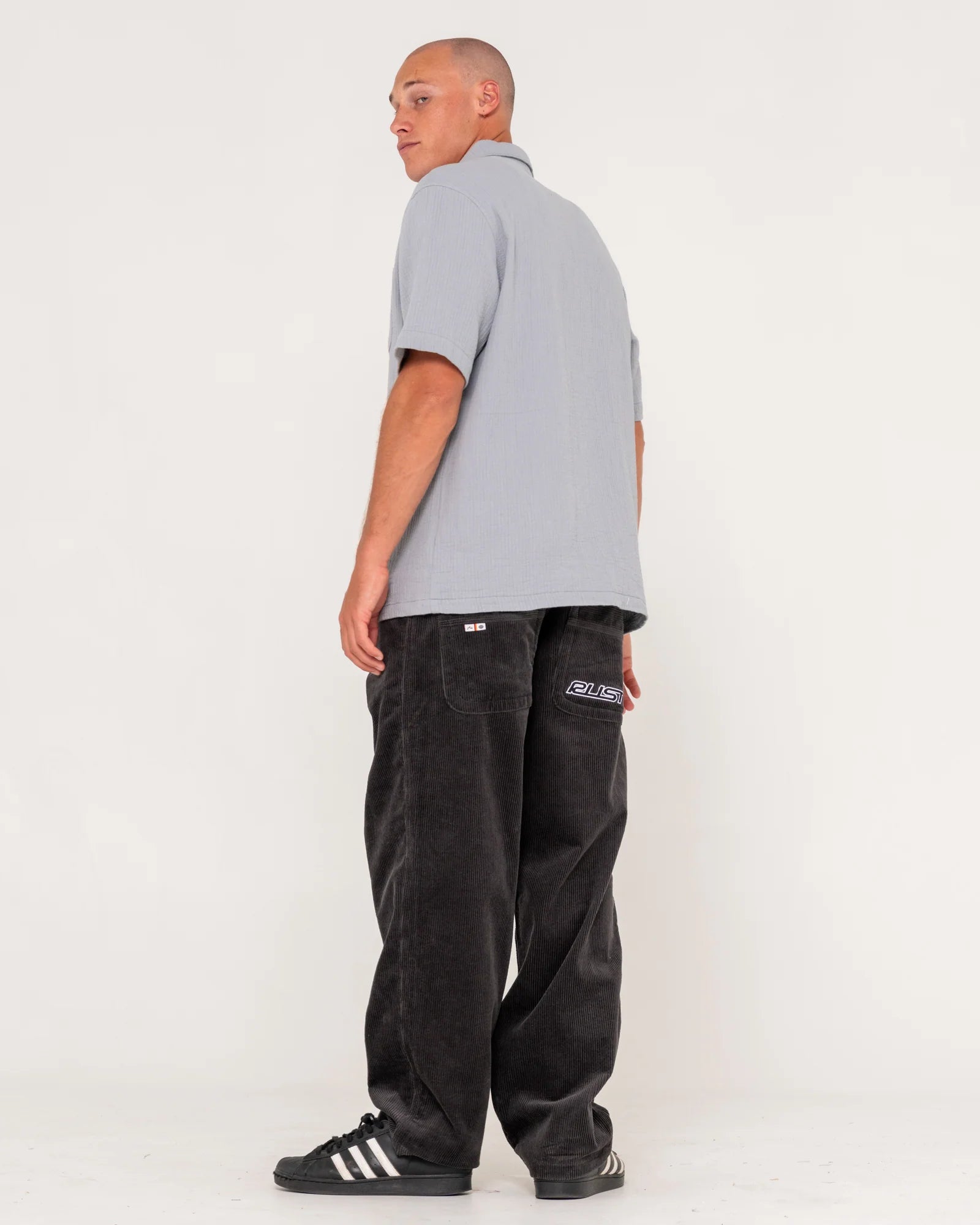 Rusty - Flip Daddy Cord Pant | Coal