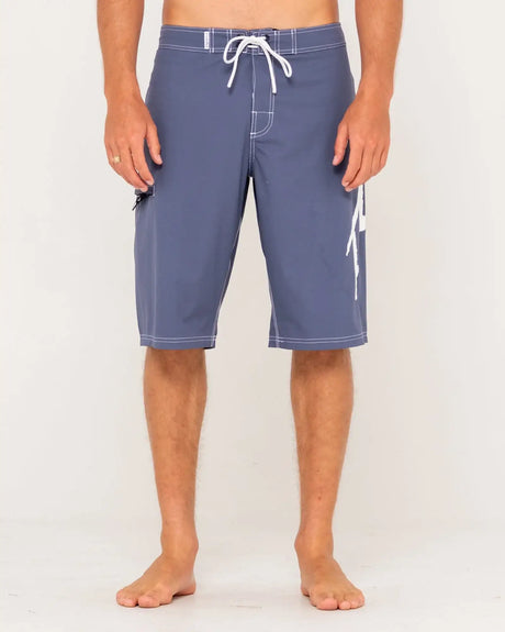 Rusty - Fixed Competition Revolution 23” Boardshort | China Blue